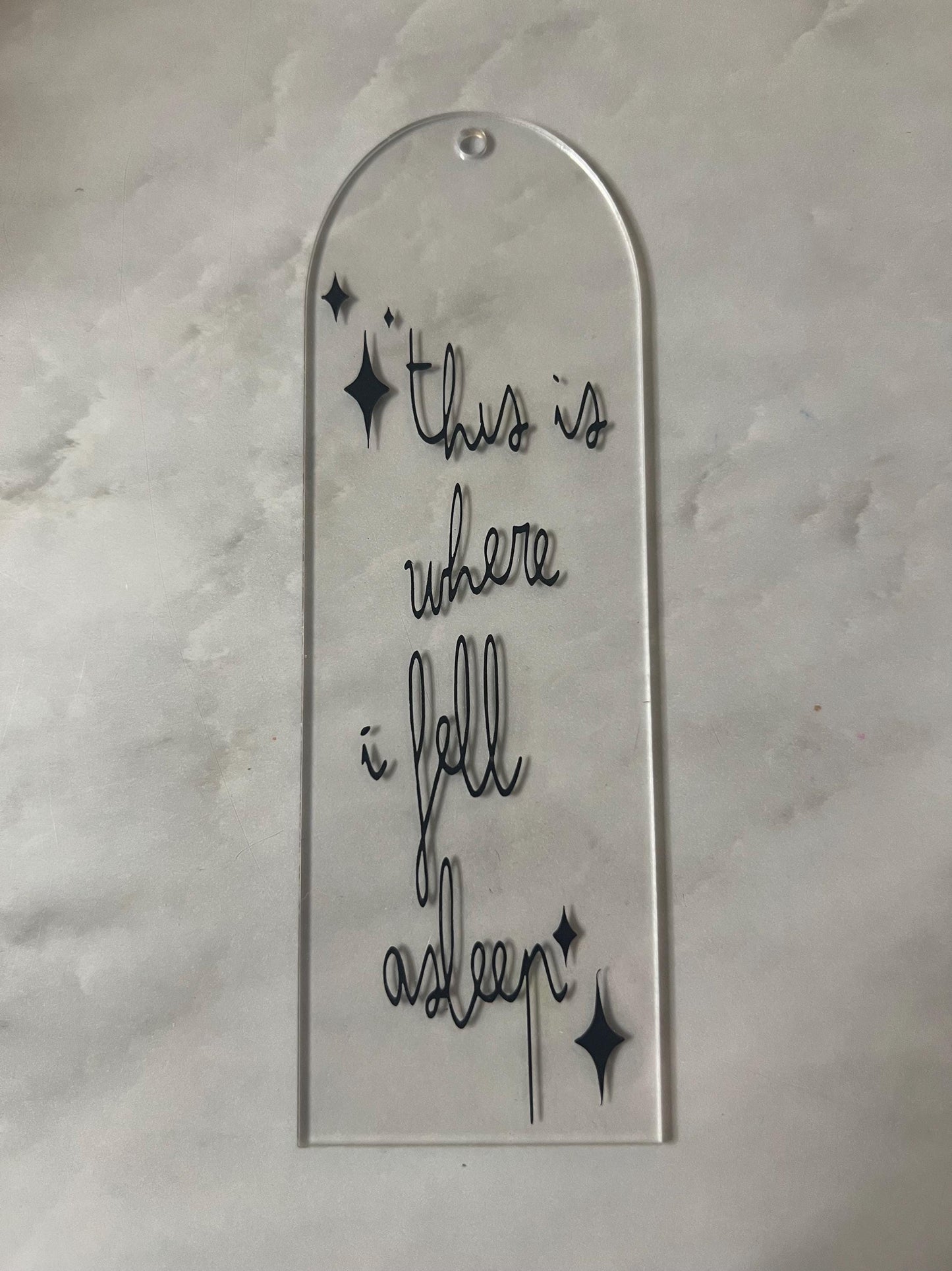 Acrylic Bookmark