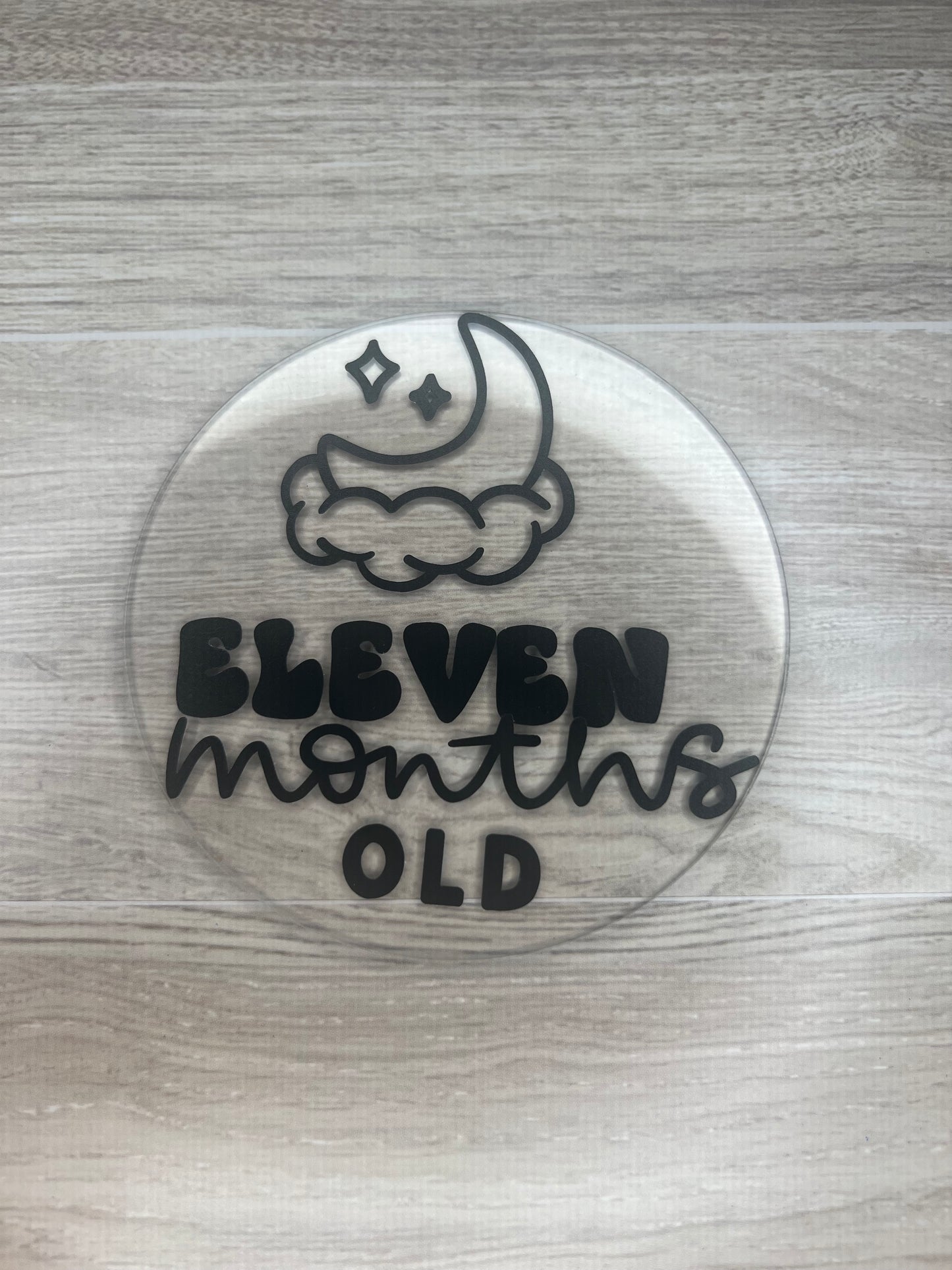 Baby Boy Monthly Milestone