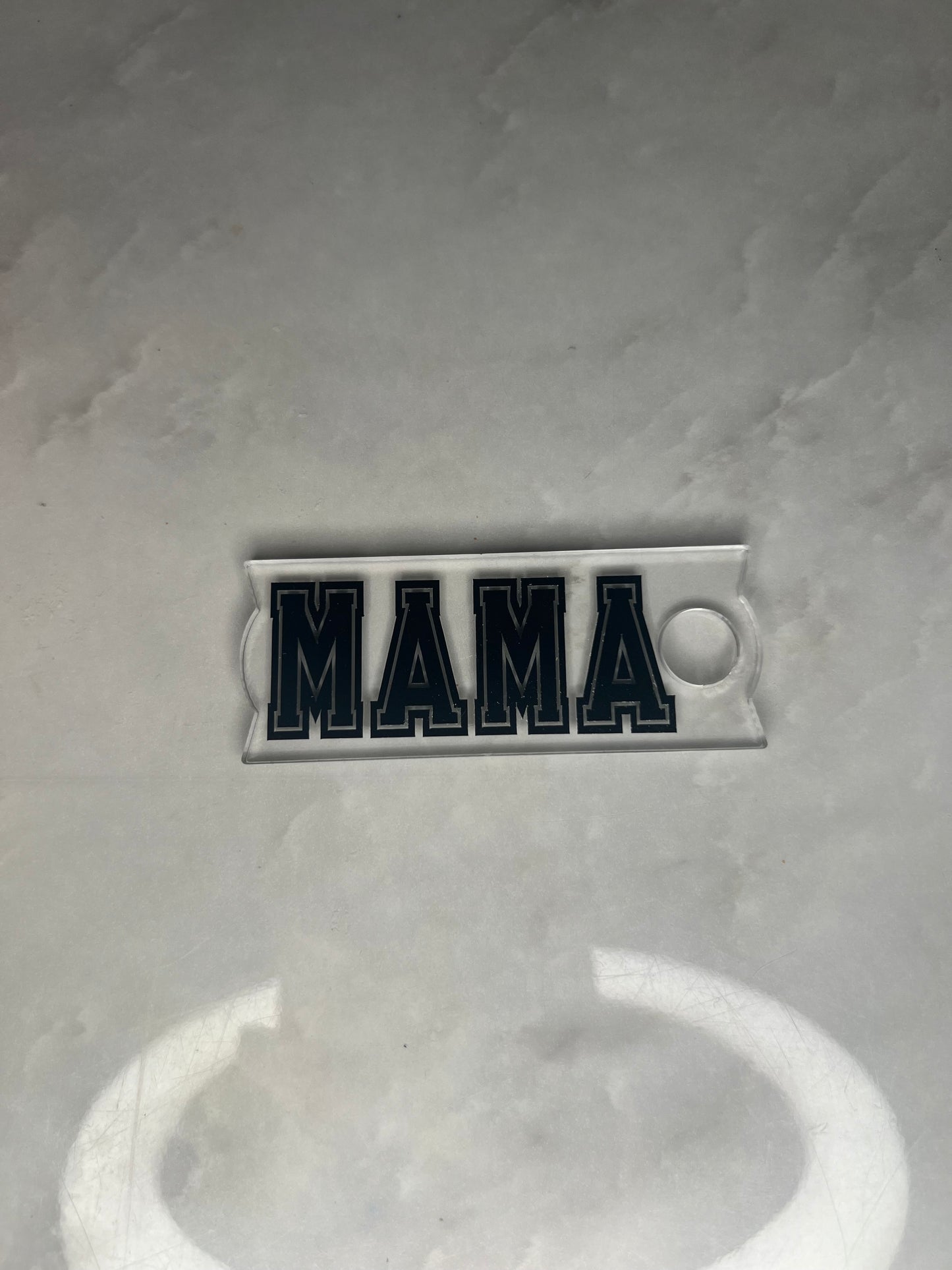 Acrylic Name Plate for 40 Oz Tumbler