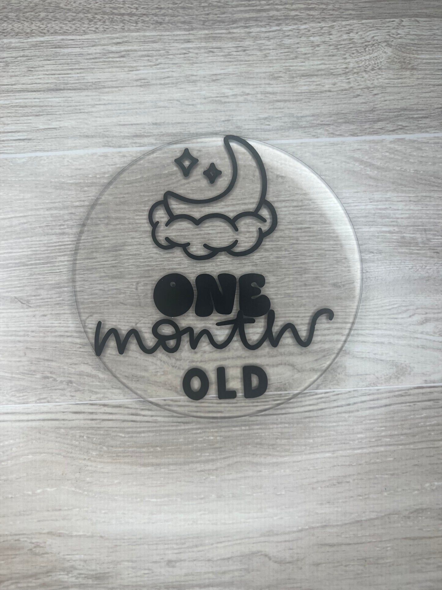 Baby Boy Monthly Milestone