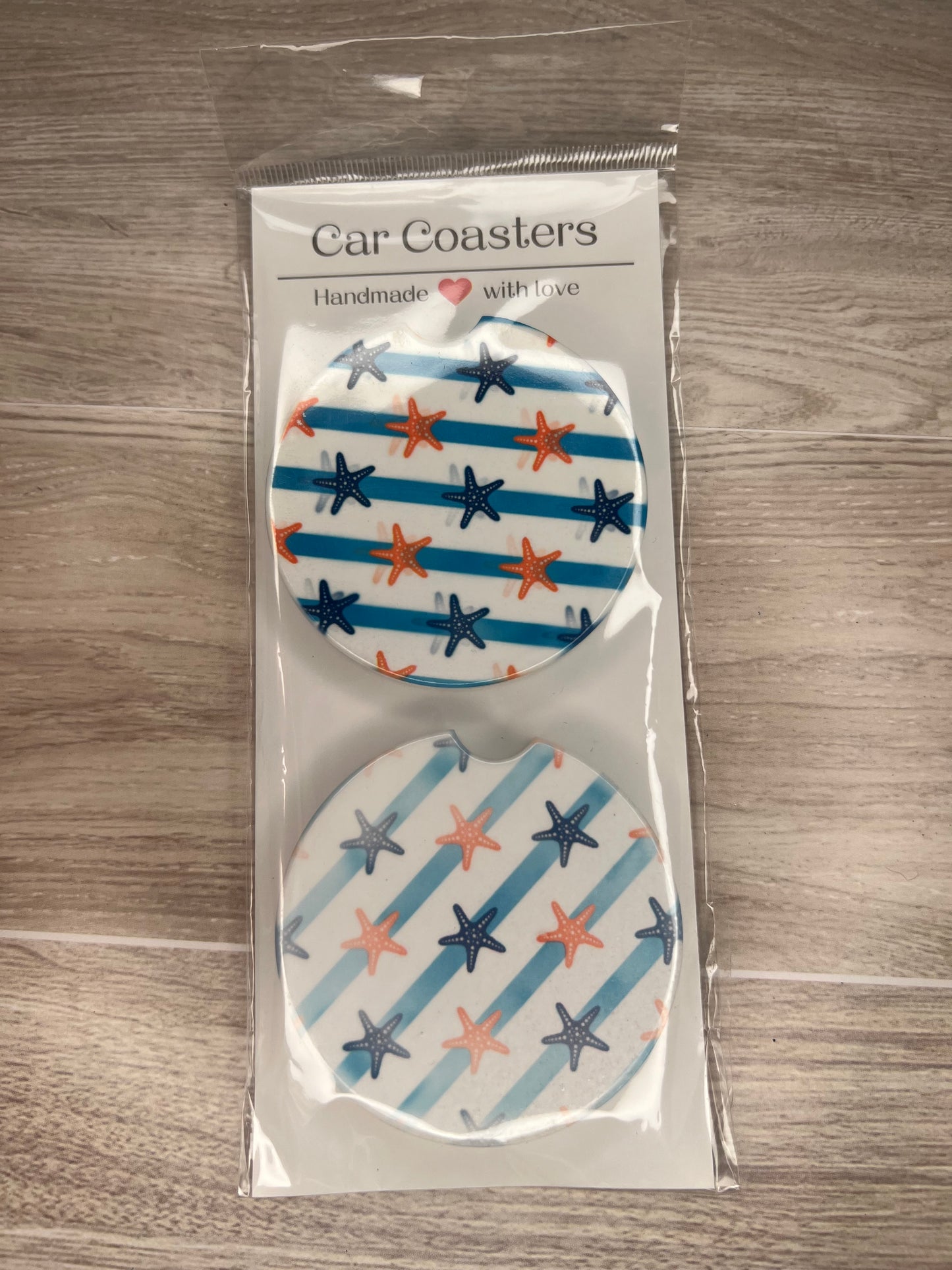 Car coasters with defects