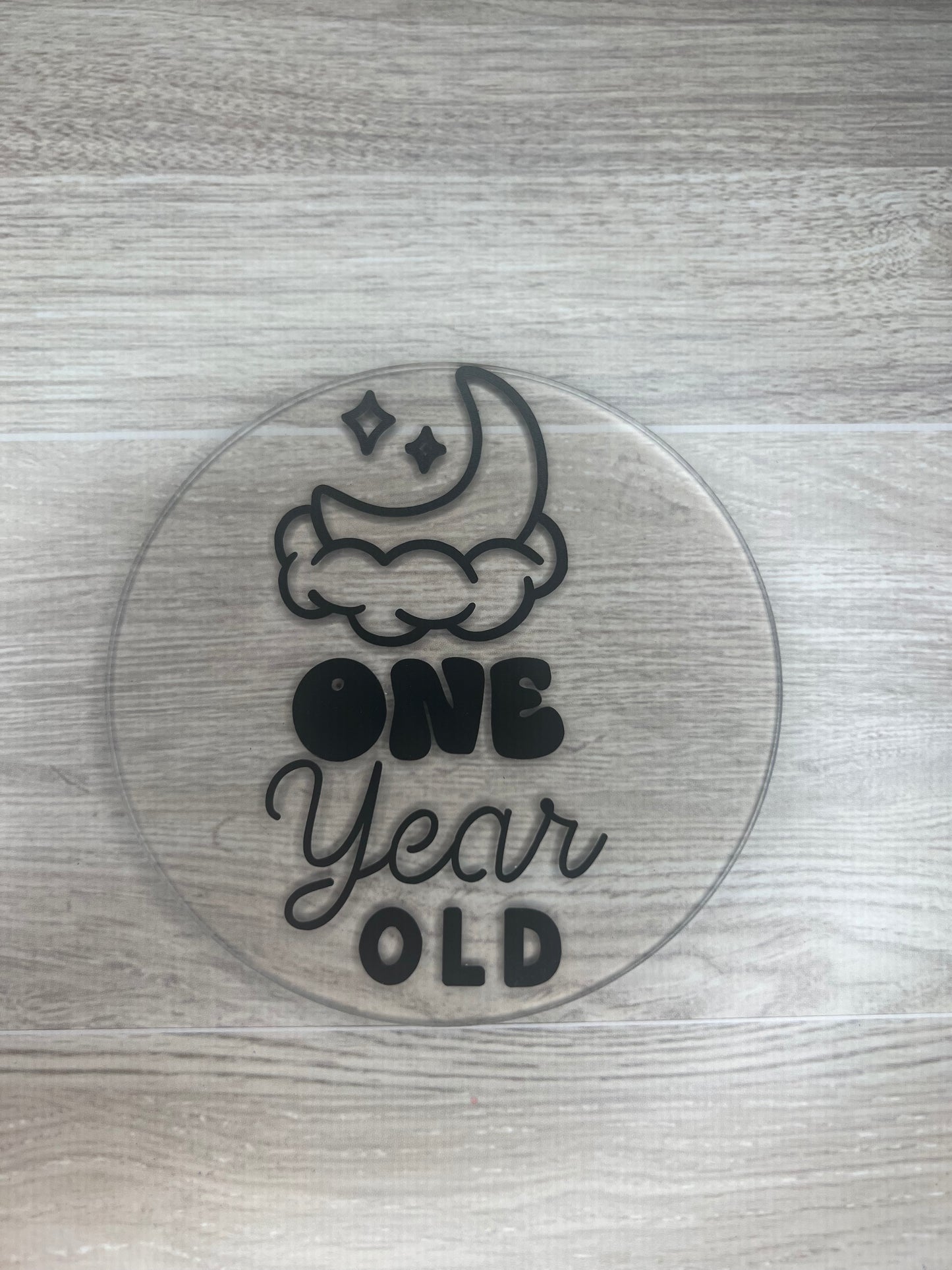 Baby Boy Monthly Milestone