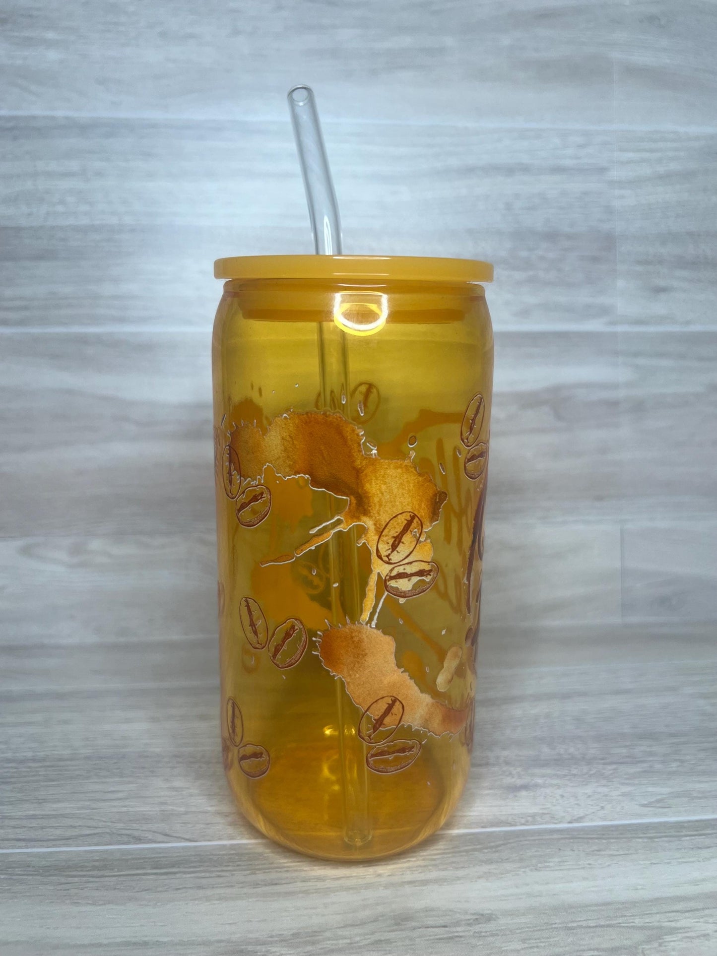 Coffee Please Glass Cup