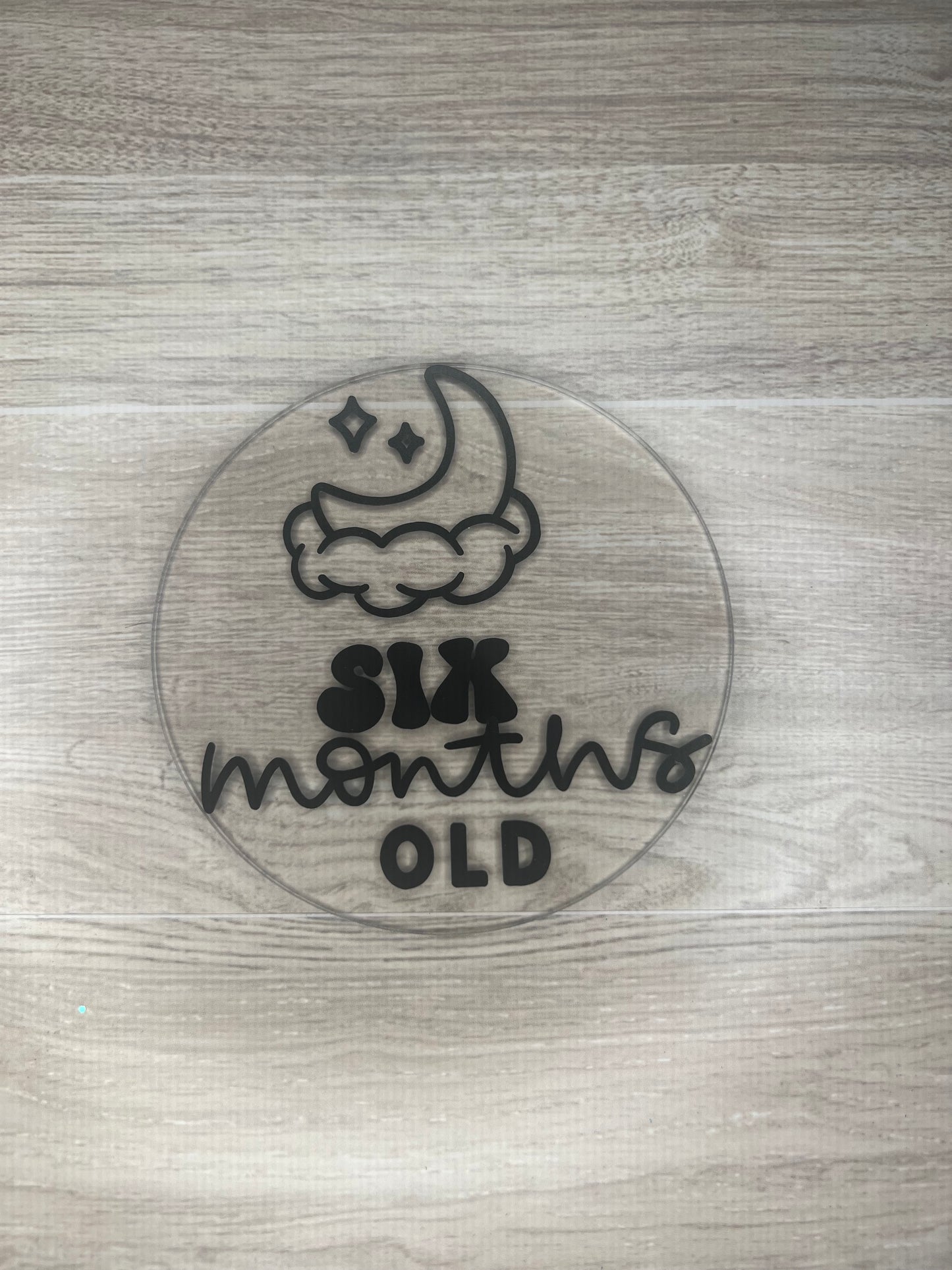 Baby Boy Monthly Milestone