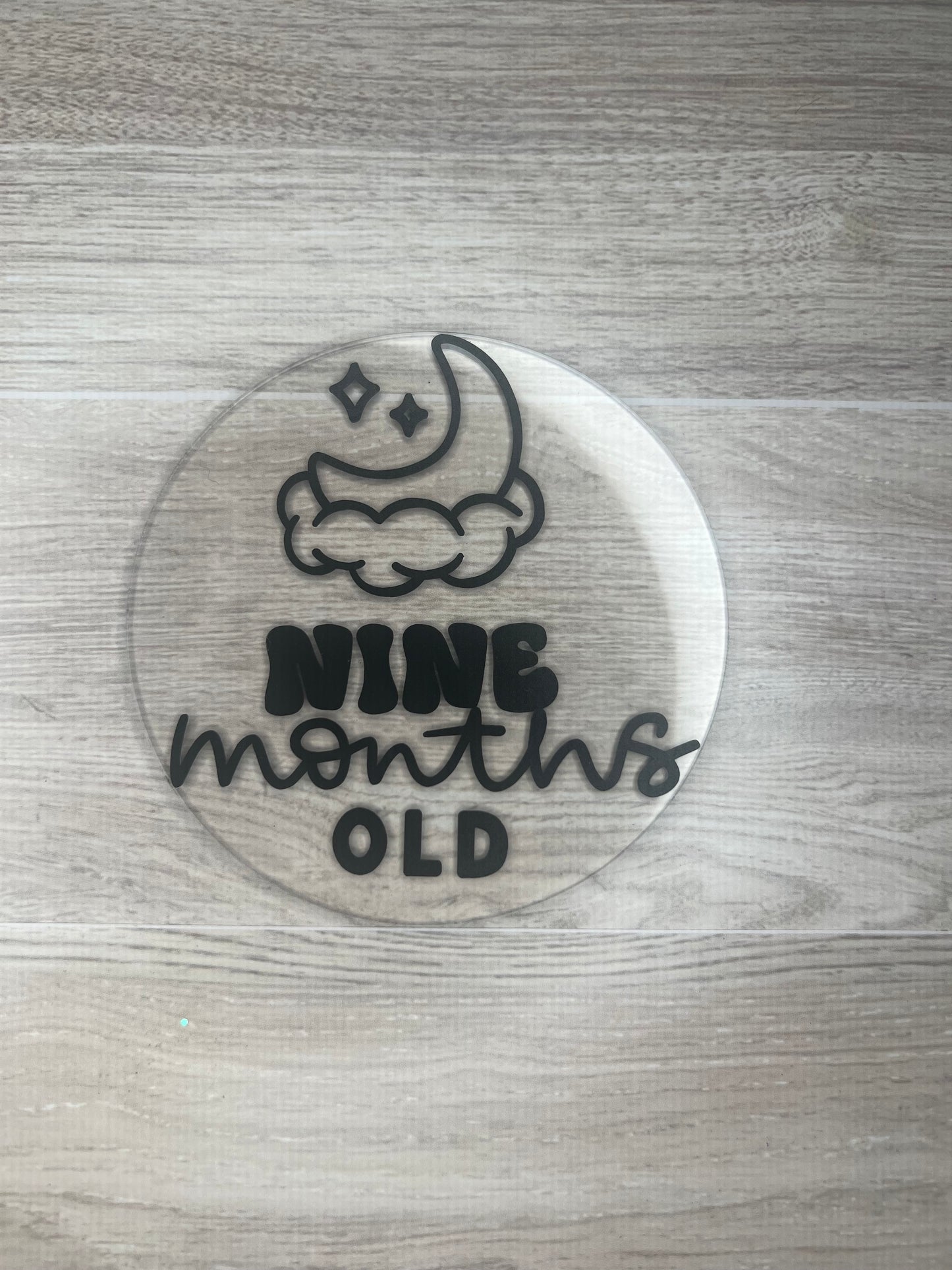 Baby Boy Monthly Milestone