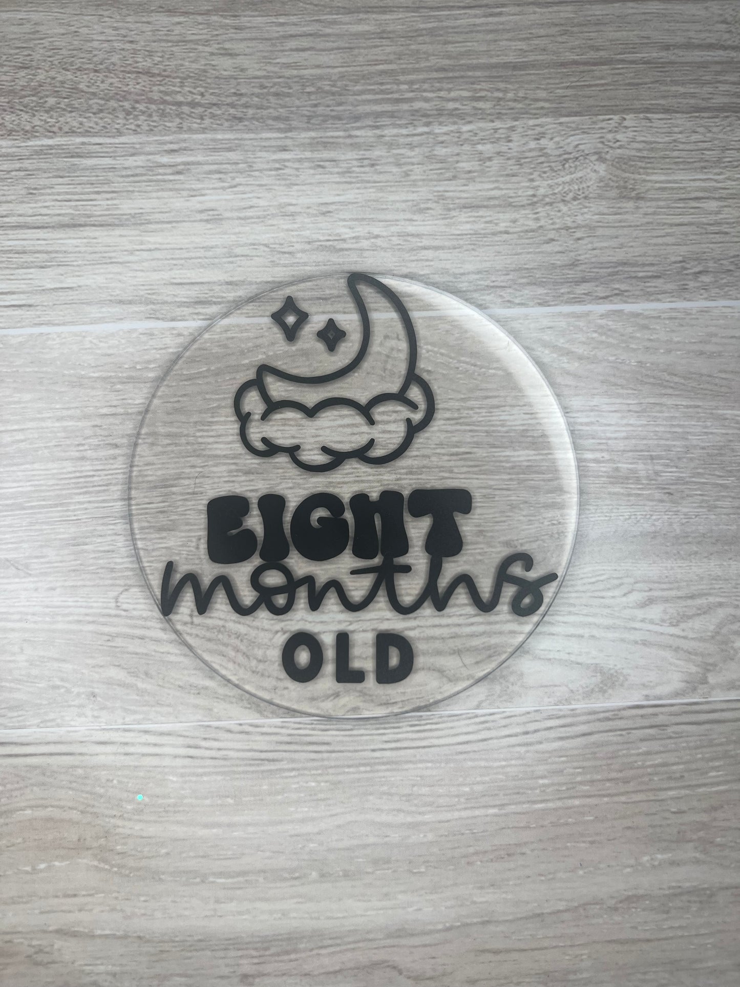 Baby Boy Monthly Milestone