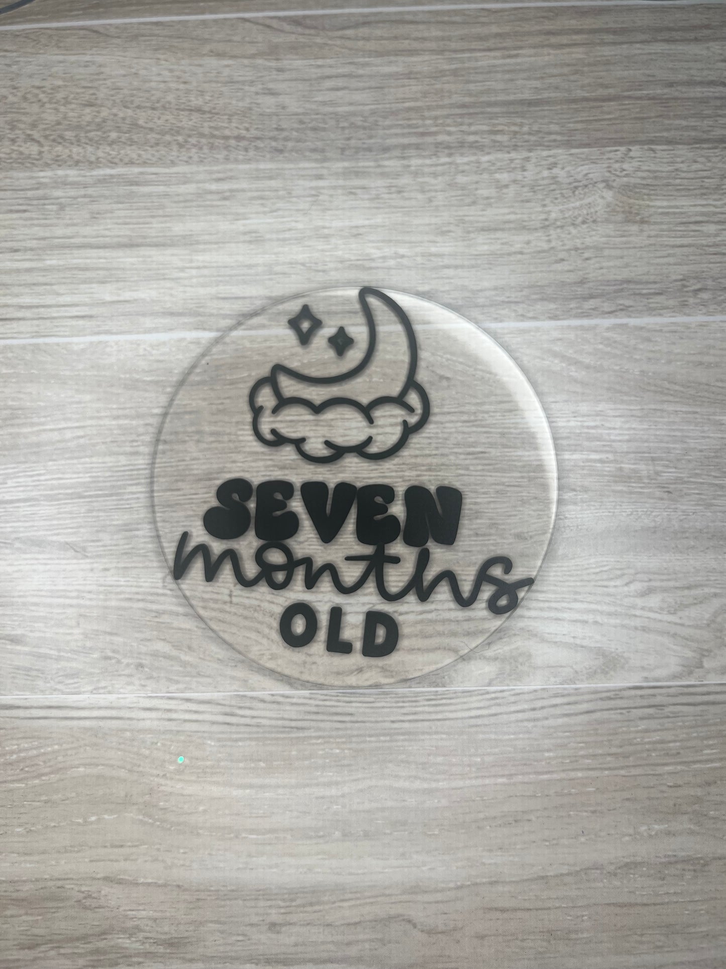 Baby Boy Monthly Milestone