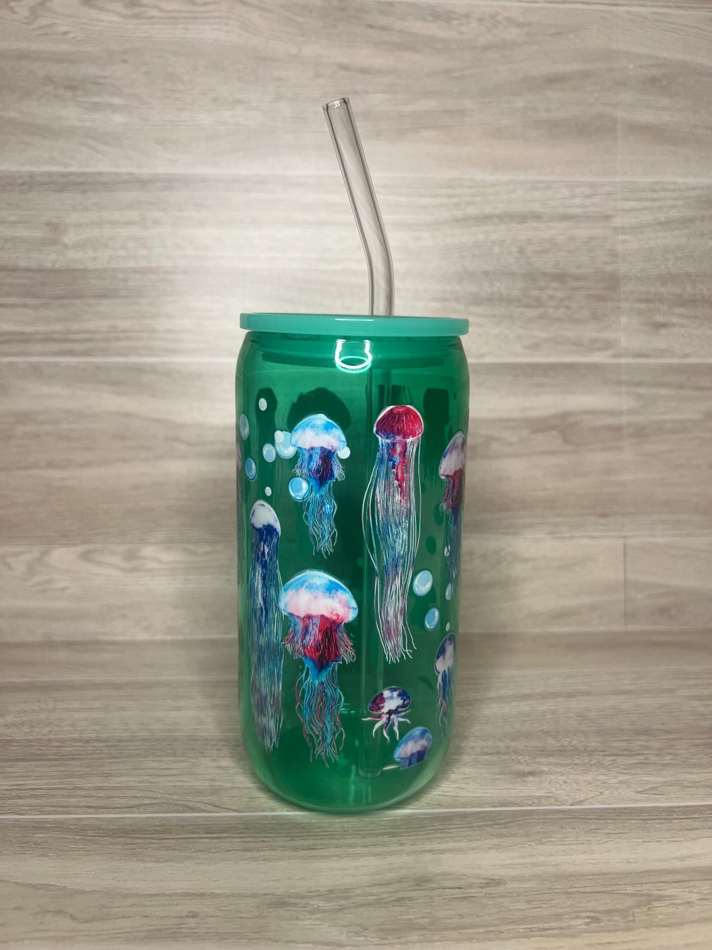 Jellyfish Glass Cup